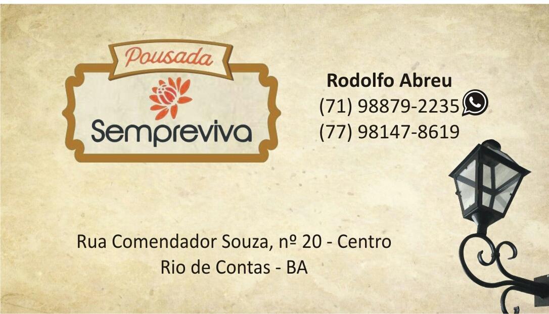 Pousada Sempreviva Rio de Contas Exterior foto
